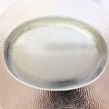 1299 - PLAIN OVAL SILVER TRAY